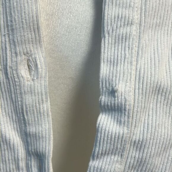 Free People Flower Bud Baby Maxi Top White L - Picture 8 of 9